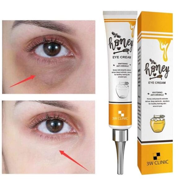 3W Clinic Honey Eye Cream - 40ml Rejuvenate & Brighten Your Eyes with Nourishing Honey Extract