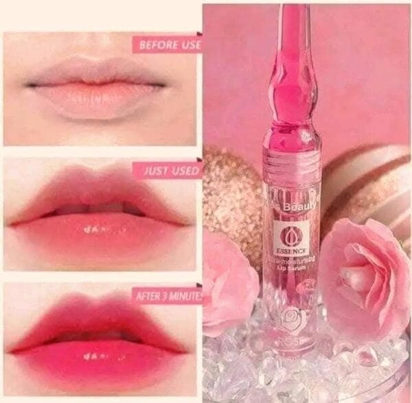 Best Kiss Beauty Lip Serum Essence – 5ml নরম ও উজ্জ্বল ঠোঁটের জন্য ময়েশ্চারাইজিং সিরাম