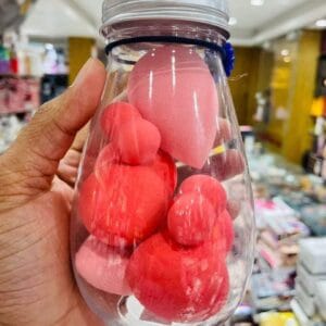 Best Makeup Puff 6psc Set নরম ও পেশাদার মেকআপের জন্য আদর্শ পাফ সেট