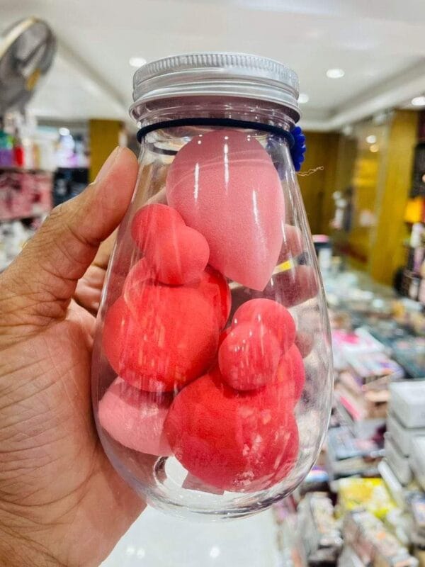 Best Makeup Puff 6psc Set নরম ও পেশাদার মেকআপের জন্য আদর্শ পাফ সেট