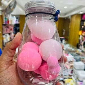 Best Makeup Puff 6psc Set নরম ও পেশাদার মেকআপের জন্য আদর্শ পাফ সেট