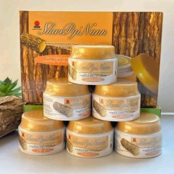 Best Shwe Pyi Nana Whitening Face Cream 25ml থানাকা বার্ক সমৃদ্ধ প্রাকৃতিক ফেস ক্রিম