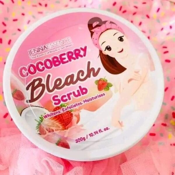 Coco Berry Bleaching Scrub – 300ml Radiant Skin Brightening & Dark Spot Removal Scrub