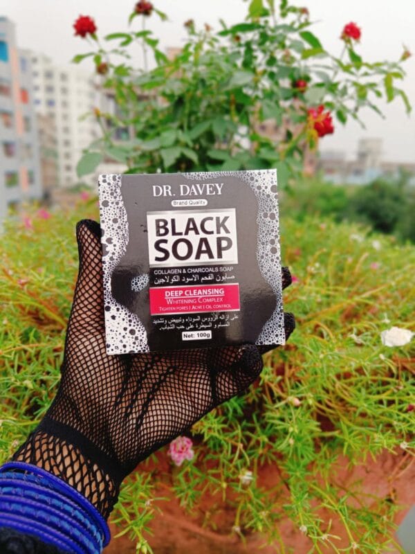 Black Soap Collagen and Charcoal Soap