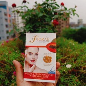 Fiorae Papaya and Gluta Plus Kojic Whitening Soap 165gm