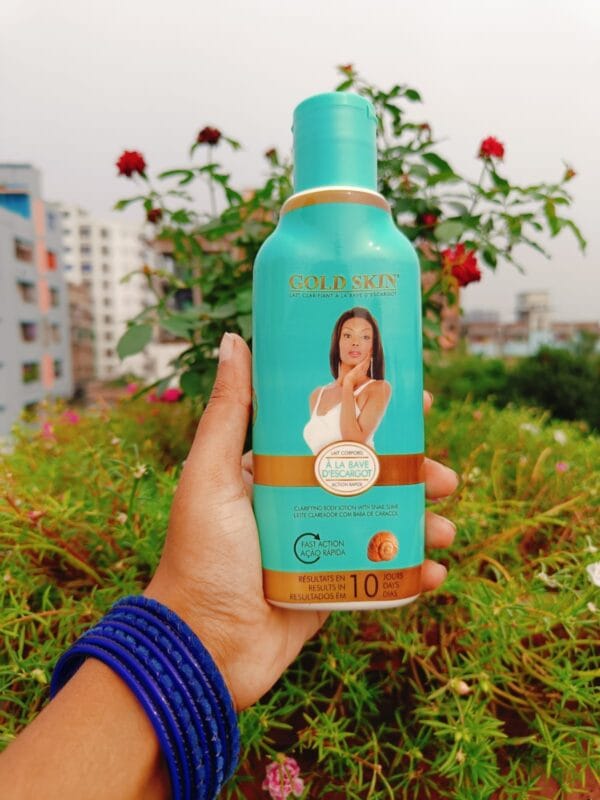 GOLD SKIN Clarifying Body Lotion with Snail Slime - 250ml Transform Your Skin with Intense Hydration & Brightening