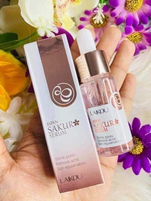 LAIKOU Sakura Cherry Blossom Essence-17 ml ত্বকের উজ্জ্বলতা ও ব্রণ নিয়ন্ত্রণ