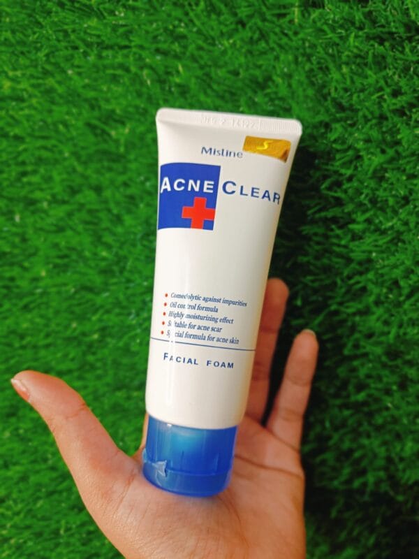 Mistine Acne Scar Clear Oil Blemish Control Facial Face Wash - 85ml একনে স্কার ট্রিটমেন্ট ও তেল নিয়ন্ত্রণ