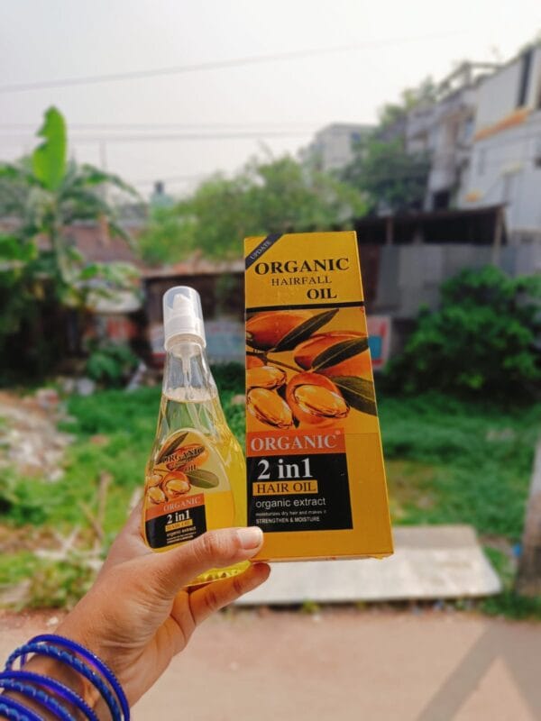 Organic Hair Fall Oil - 200ml Stop Hair Fall Naturally