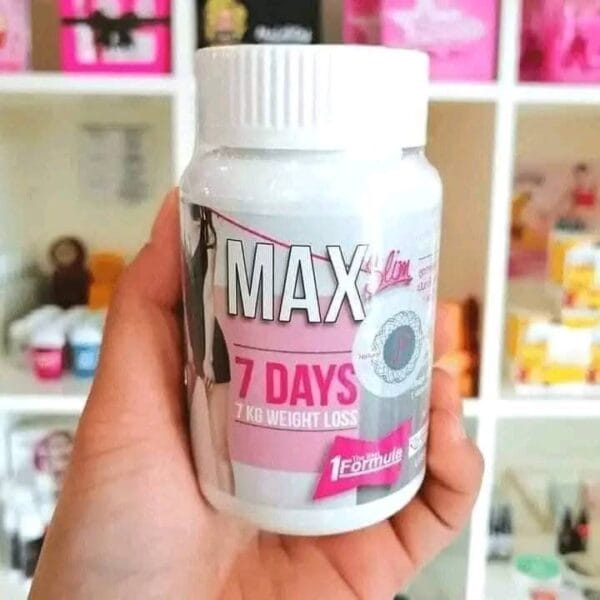 Powerful Max Slim 7 Days 7 Kg Weight Loss – 30 Capsules দ্রুত, নিরাপদ ও কার্যকরী ওজন কমানোর সমাধান