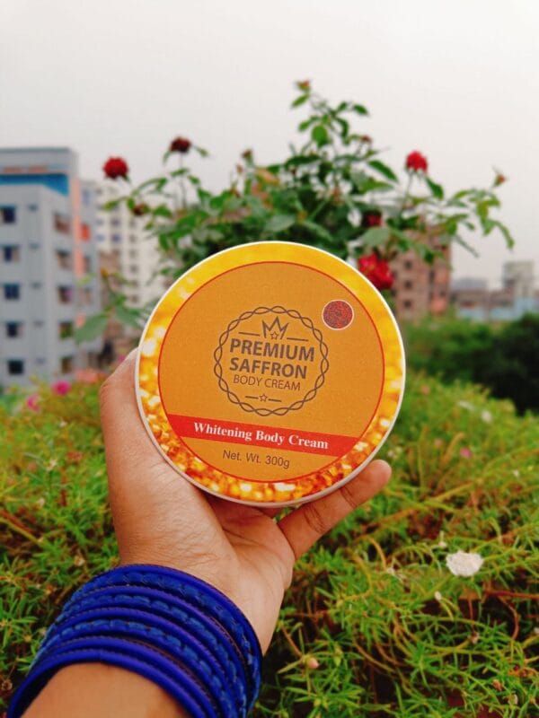 Premium Saffron Body Cream – আপনার ত্বকের উজ্জ্বলতার সেরা সমাধান