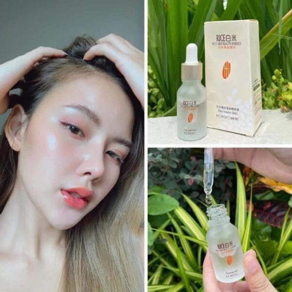 Rice Serum For Pores and Moisturizing – 15ml | ত্বককে হাইড্রেট করুন এবং পোরস ছোট করুন