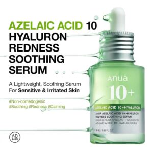 Anua Azelaic Acid 10 Serum - সেনসিটিভ স্কিন ও লালচে ভাব দূর করার আল্টিমেট Solution