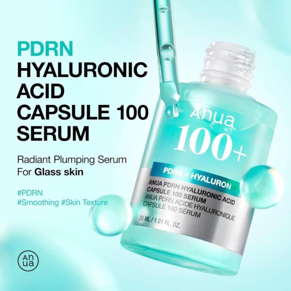 Anua PDRN Hyaluronic Acid Capsule 100 Serum- গ্লাস স্কিন ও ত্বকের তারুণ্য ধরে রাখার জাদুকরী Solution