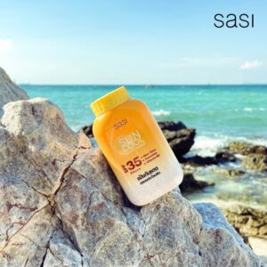 Sasi Sun Cool Loose Powder 50g- তীব্র গরমে ত্বকের সুরক্ষা ও শীতল অনুভূতির আল্টিমেট solution