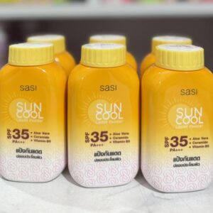 Sasi Sun Cool Loose Powder 50g- তীব্র গরমে ত্বকের সুরক্ষা ও শীতল অনুভূতির আল্টিমেট solution