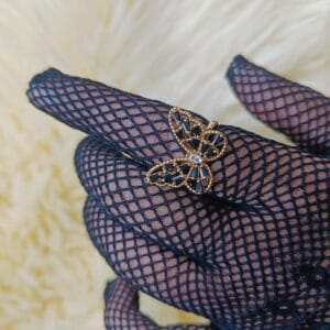 Butterfly Ring for woman কালো রঙে গর্জিয়াস ডিজাইন