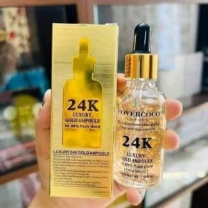 Covercoco 24k Gold Serum 30ml - Vitamin-C Serum ত্বকের বার্ধক্য রোধের আদর্শ সমাধান
