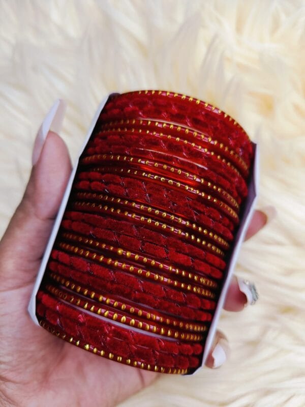 Glitter and Matte Finish Glass Bangles গ্লিটার ও ম্যাট ফিনিশ কাঁচের চুড়ি - মাত্র 150 টাকা মুটে