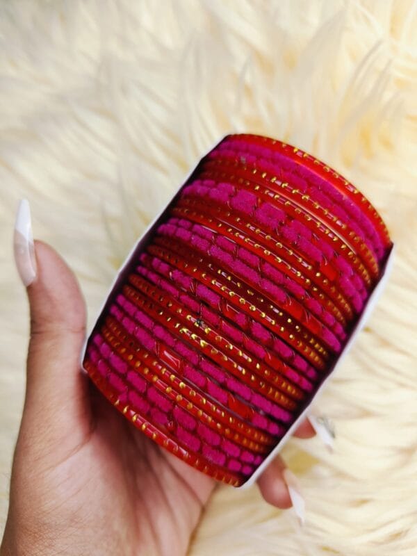 Glitter and Matte Finish Glass Bangles গ্লিটার ও ম্যাট ফিনিশ কাঁচের চুড়ি - মাত্র 150 টাকা মুটে