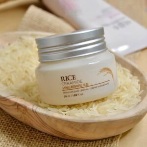 The Face Shop Rice Ceramide Moisturizer Cream | কোরিয়ান গ্লাস স্কিনের আসল সিক্রেট