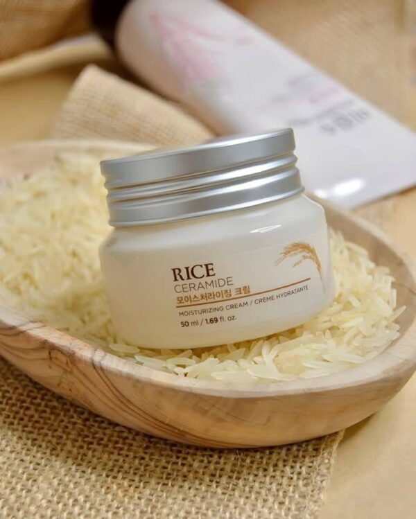The Face Shop Rice Ceramide Moisturizer Cream | কোরিয়ান গ্লাস স্কিনের আসল সিক্রেট