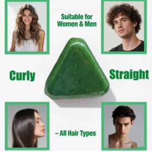 Nature Seven Green Herb Shampoo Bar | Hair Fall Control