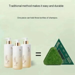 Nature Seven Green Herb Shampoo Bar | Hair Fall Control