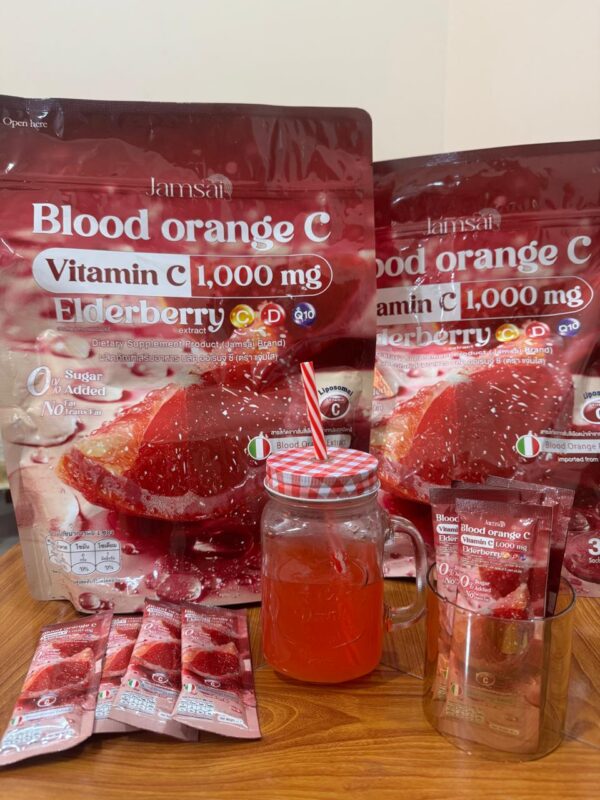 Blood Orange C Supplement Juice – ভেতর থেকে গ্লো ও ইমিউনিটি সাপোর্টের জন্য জনপ্রিয় Vitamin C ড্রিংক