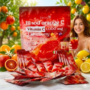 Blood Orange C Supplement Juice – ভেতর থেকে গ্লো ও ইমিউনিটি সাপোর্টের জন্য জনপ্রিয় Vitamin C ড্রিংক