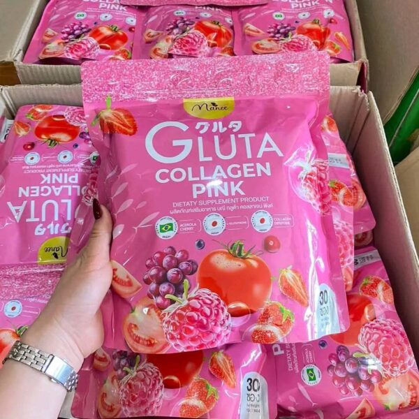 Gluta Collagen Pink Juice – Beauty Drink for Healthy & Glowing Skin