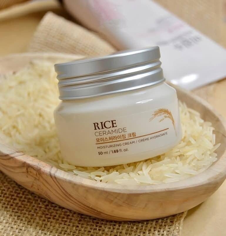 The Face Shop Rice Ceramide Moisturizer Cream | কোরিয়ান গ্লাস স্কিনের আসল সিক্রেট