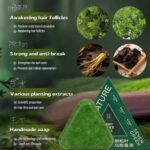 Nature Seven Green Herb Shampoo Bar | Hair Fall Control