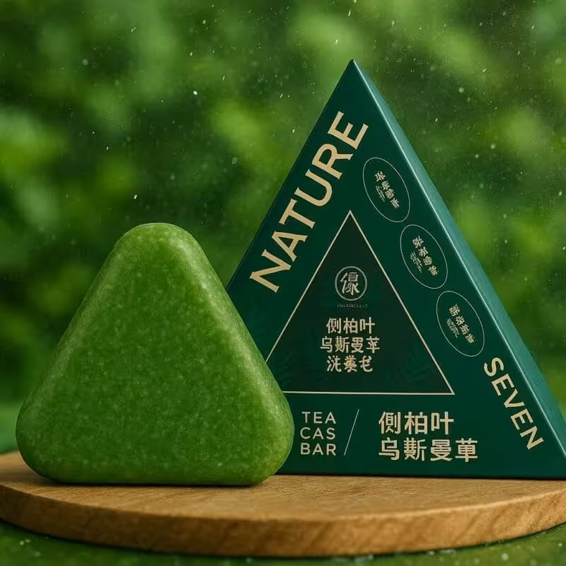 Nature Seven Green Herb Shampoo Bar | Hair Fall Control