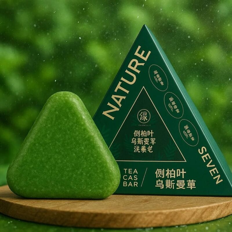 Nature Seven Green Herb Shampoo Bar | Hair Fall Control