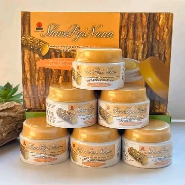 Shwe Pyi Nana Whitening Face Cream 25ml | থানাকা বার্ক সমৃদ্ধ প্রাকৃতিক ফেস ক্রিম Shwe Pyi Nana Whitening Face Cream 25ml | থানাকা বার্ক সমৃদ্ধ প্রাকৃতিক ফেস ক্রিম