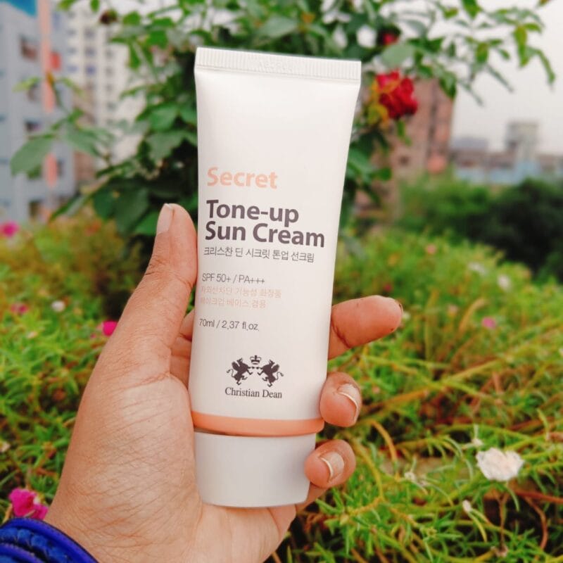 Christian Dean Secret Tone Up Sun Cream - 70ml | Achieve Radiant Skin with SPF50 PA+++