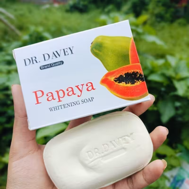 Dr Davey Papaya Beauty Soap with Vitamin A, C & E - 135gm