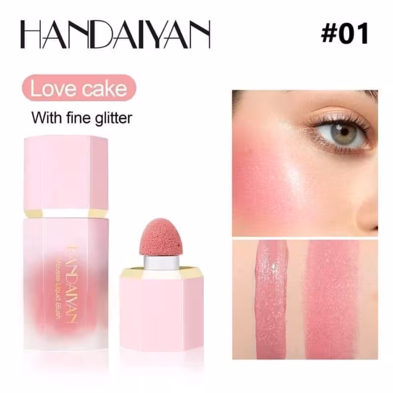HANDAIYAN Liquid Blusher - Shade 01 LOVE CAKE