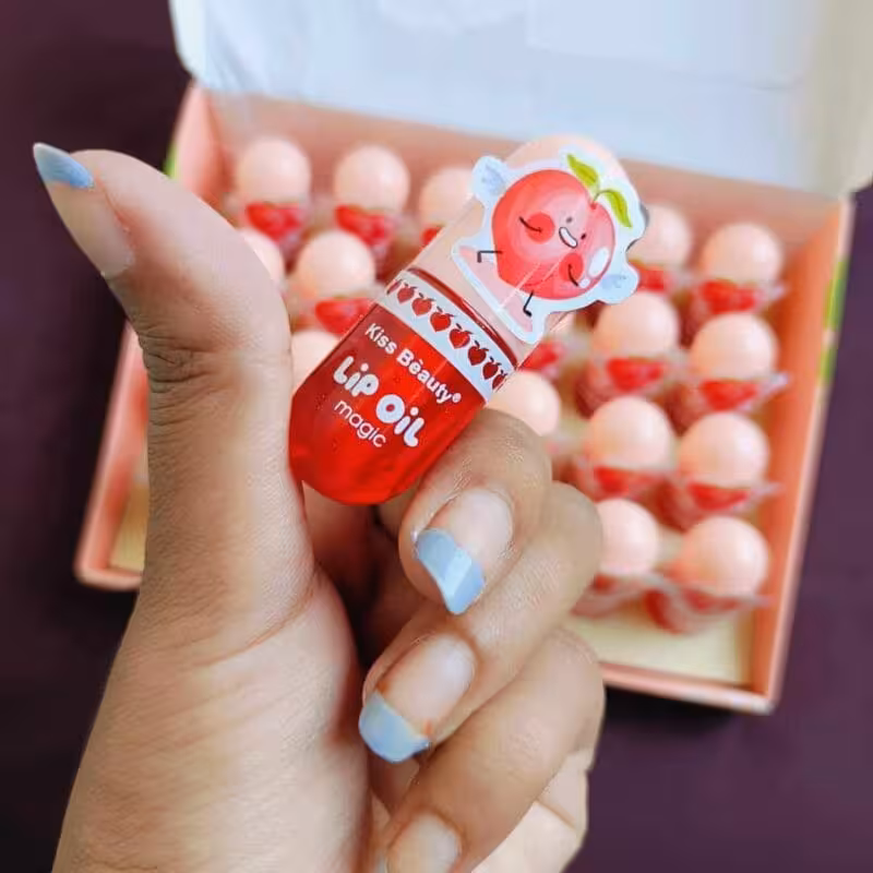 Kiss Beauty Magic Lip Oil 3ml | ঠোঁটের জন্য প্রাকৃতিক ময়েশ্চারাইজিং তেল