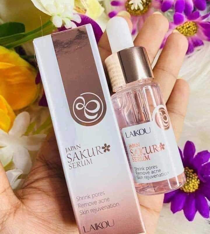 LAIKOU Sakura Cherry Blossom Essence-17 ml | ত্বকের উজ্জ্বলতা ও ব্রণ নিয়ন্ত্রণ