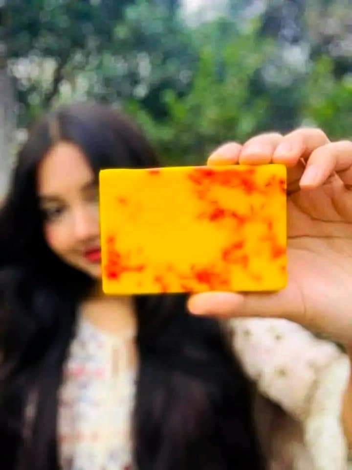Premium Saffron Goat Milk Soap – 100g | প্রাকৃতিকভাবে ত্বক উজ্জ্বল এবং মসৃণ করুন Premium Saffron Goat Milk Soap – 100g | প্রাকৃতিকভাবে ত্বক উজ্জ্বল এবং মসৃণ করুন