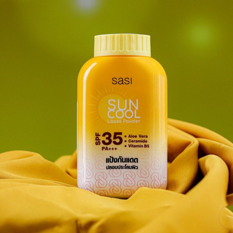 Sasi Sun Cool Loose Powder 50g- তীব্র গরমে ত্বকের সুরক্ষা ও শীতল অনুভূতির আল্টিমেট solution