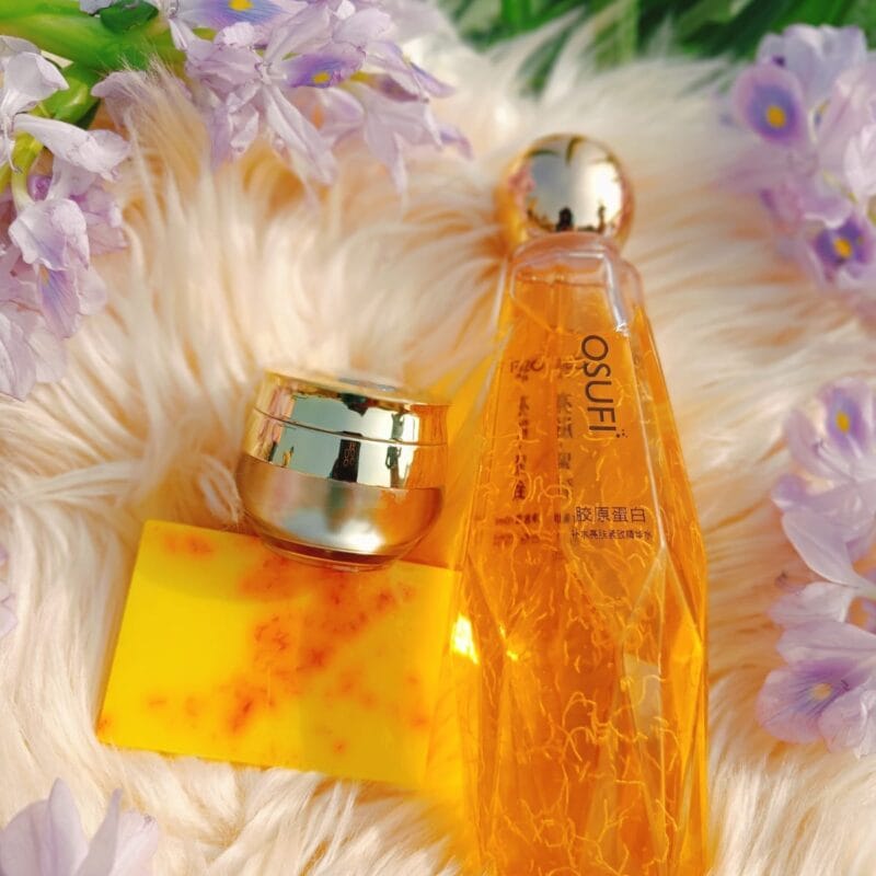 OSFi serum + OSFi night cream + Saffron soap combo