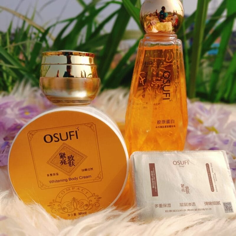 Best Osufi serum + osufi Boday cream + osufi night cream + osufi soap